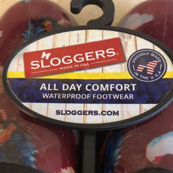 NWT Sloggers Slip On Clog Chicken Lady SZ 6 but runs closer to 5.5 - Picture 3 of 5